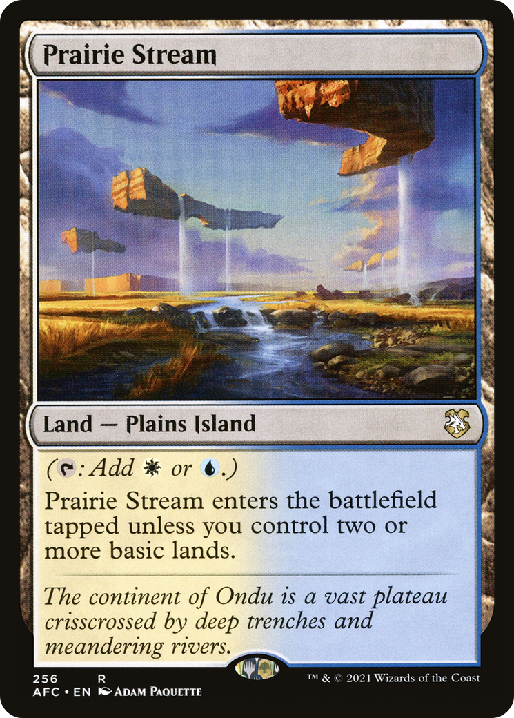 Prairie Stream (AFC-256) [Forgotten Realms Commander]