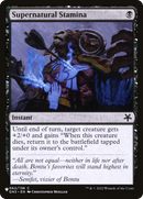 Supernatural Stamina (LIST-GN3-62) [The List]