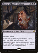 Curse of Fool's Wisdom (C19-016) [Commander 2019]