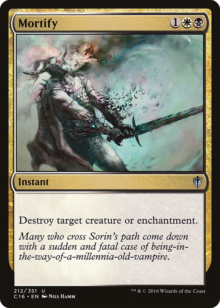 Mortify (C16-212) [Commander 2016]