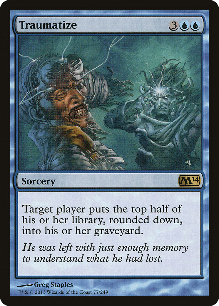 Traumatize (M14-077) [Magic 2014] Foil