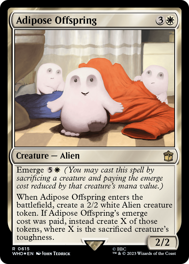 Adipose Offspring (WHO-615) [Doctor Who] Foil