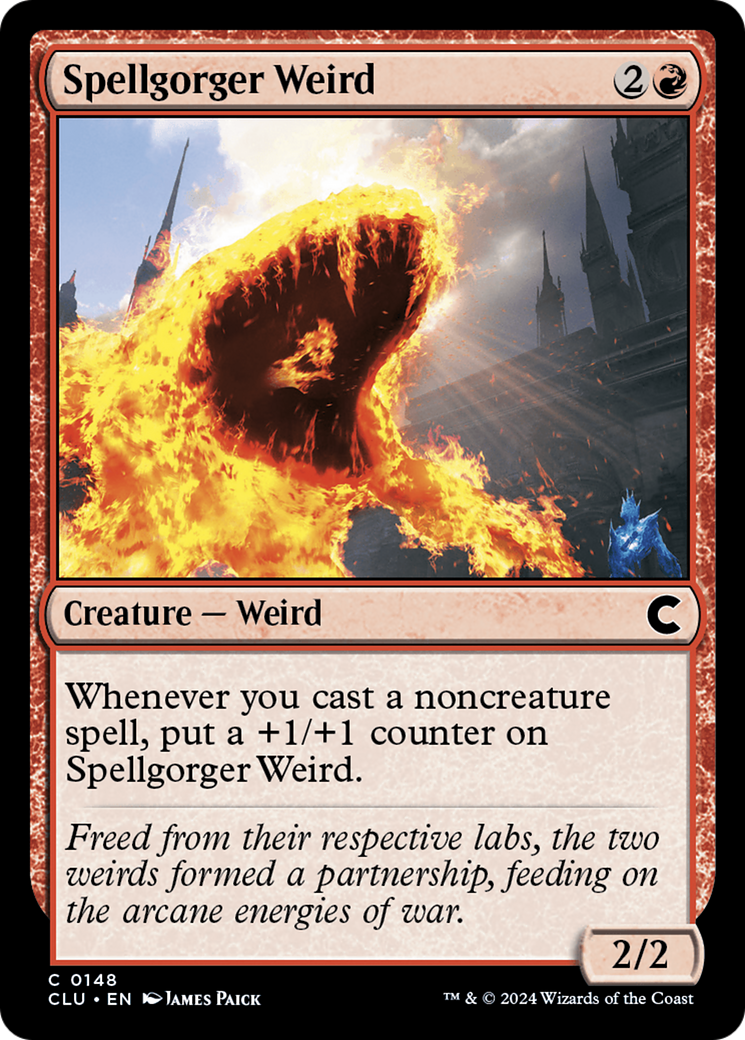 Spellgorger Weird (CLU-148) [Ravnica: Clue Edition]