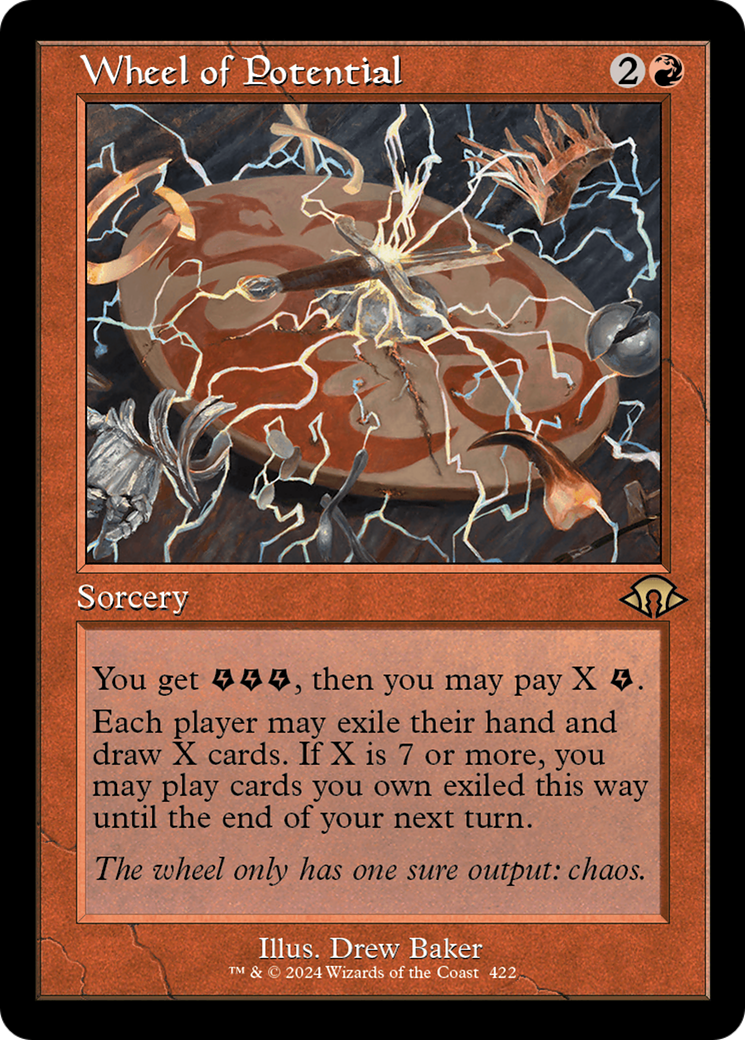 Wheel of Potential (MH3-422) [Modern Horizons 3] Foil