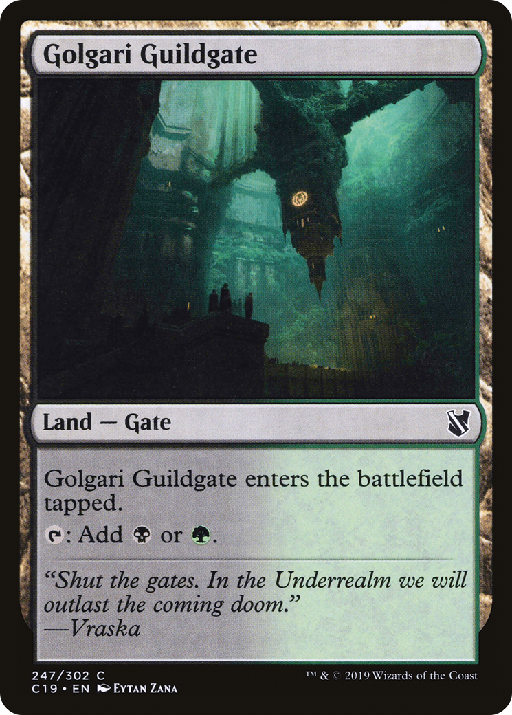 Golgari Guildgate (C19-247) [Commander 2019]