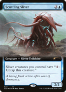 Scuttling Sliver (SLD-623) [Secret Lair Drop]: (Extended Art) Foil