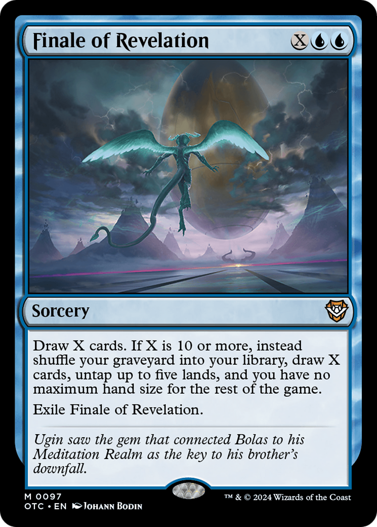 Finale of Revelation (OTC-097) [Outlaws of Thunder Junction Commander]