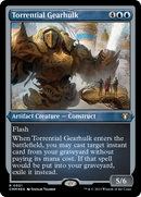 Torrential Gearhulk (CMM-501) [Commander Masters] Etched Foil