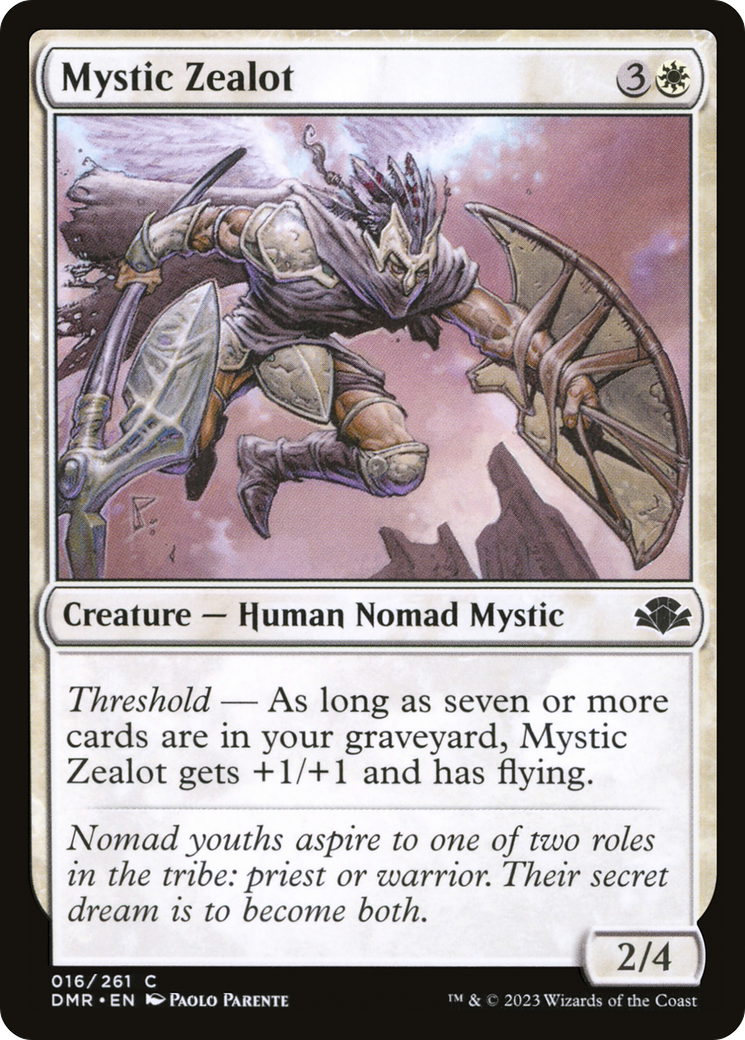 Mystic Zealot (DMR-016) [Dominaria Remastered] Foil