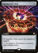Nevinyrral's Disk (Extended Art) (CMR-696) [Commander Legends]