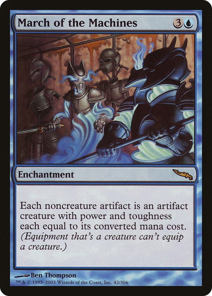 March of the Machines (MRD-042) [Mirrodin]