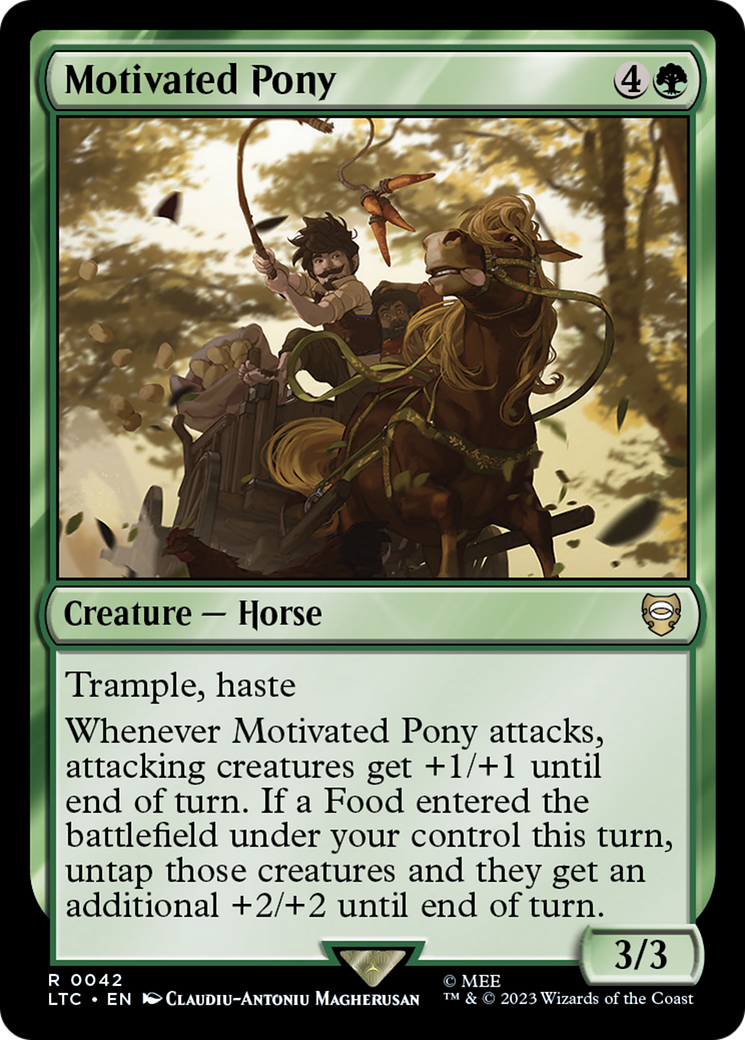 Motivated Pony (LTC-042) [Tales of Middle-earth Commander]