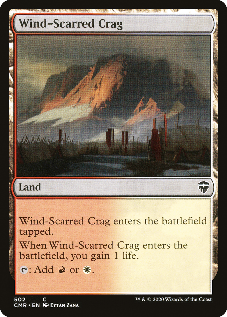 Wind-Scarred Crag (CMR-502) [Commander Legends]