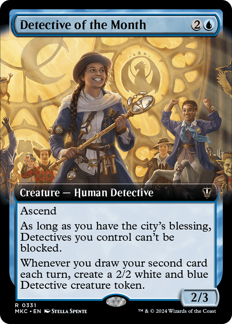 Detective of the Month (MKC-331) [Murders at Karlov Manor Commander]: (Extended Art)
