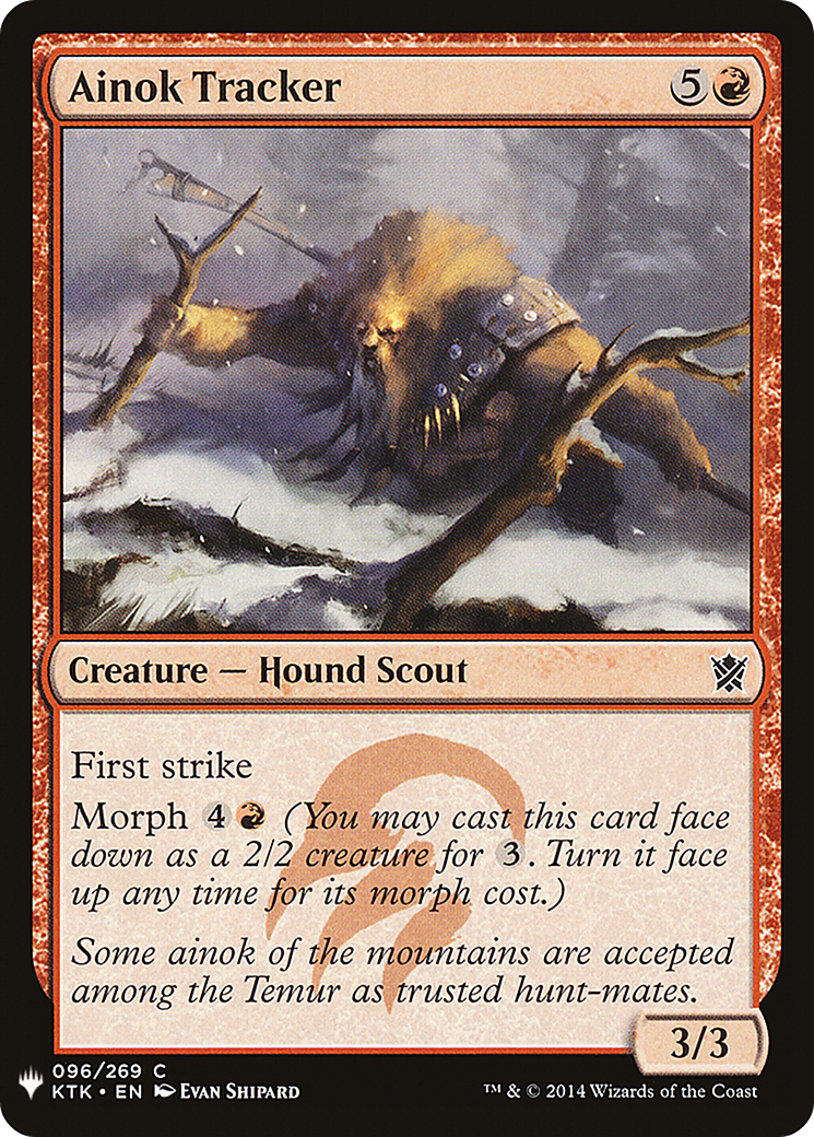 Ainok Tracker (LIST-KTK-96) [The List]