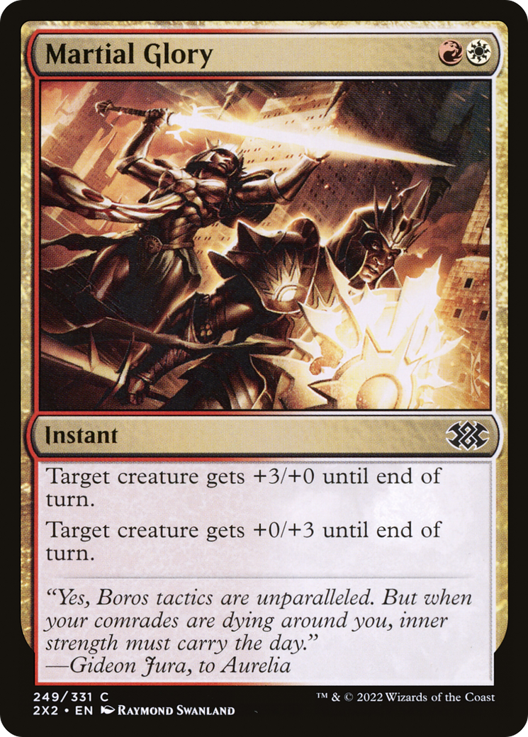 Martial Glory (2X2-249) [Double Masters 2022] Foil