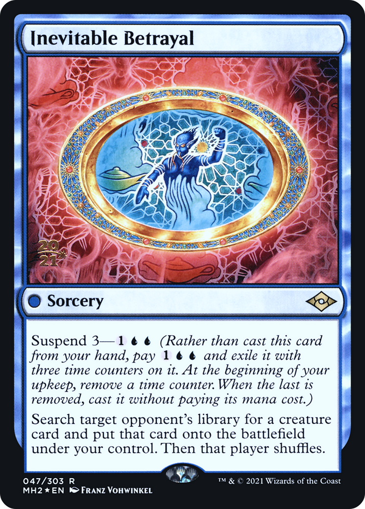 Inevitable Betrayal (PRE-47S) [Modern Horizons 2 Promos] Foil