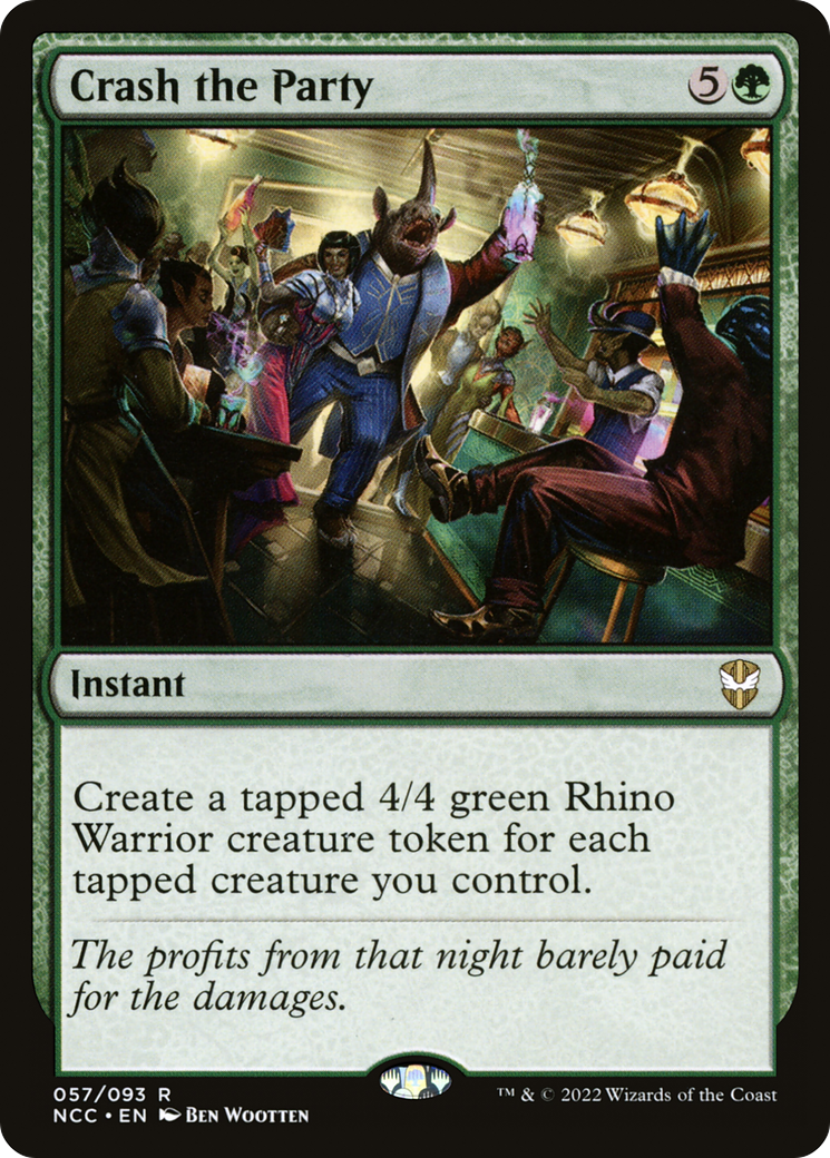 Crash the Party (NCC-057) [New Capenna Commander]