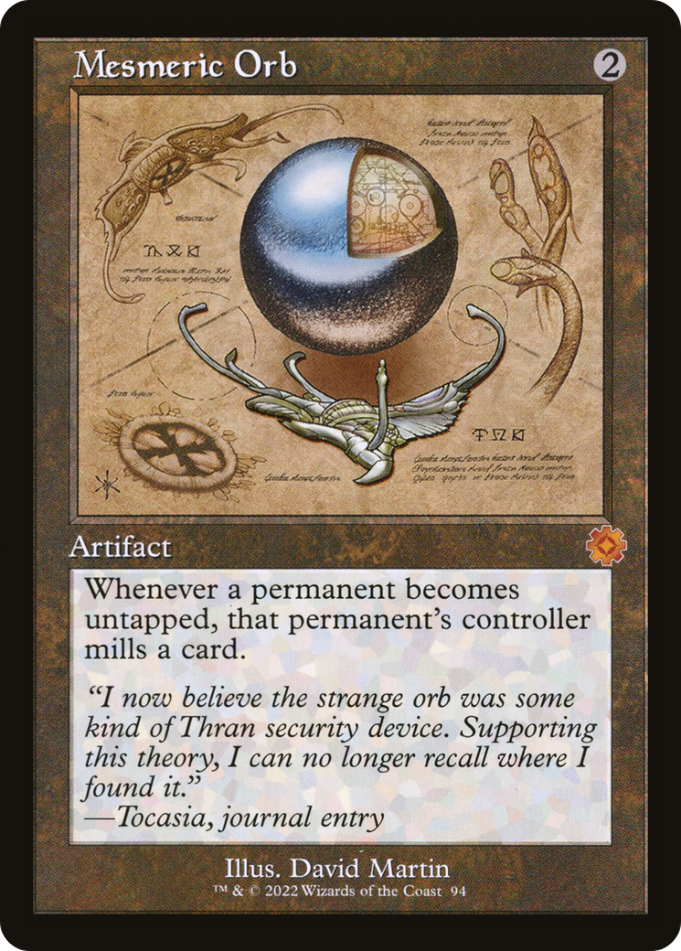 Mesmeric Orb (BRR-094) [The Brothers' War Retro Artifacts] Foil