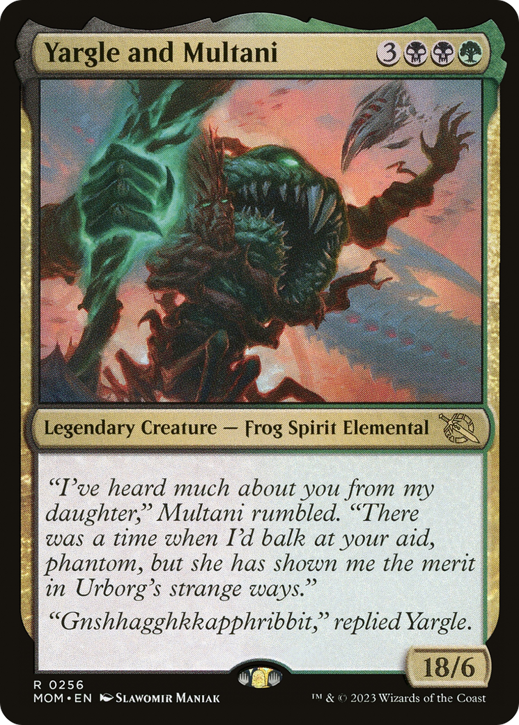 Yargle and Multani (MOM-256) [March of the Machine]