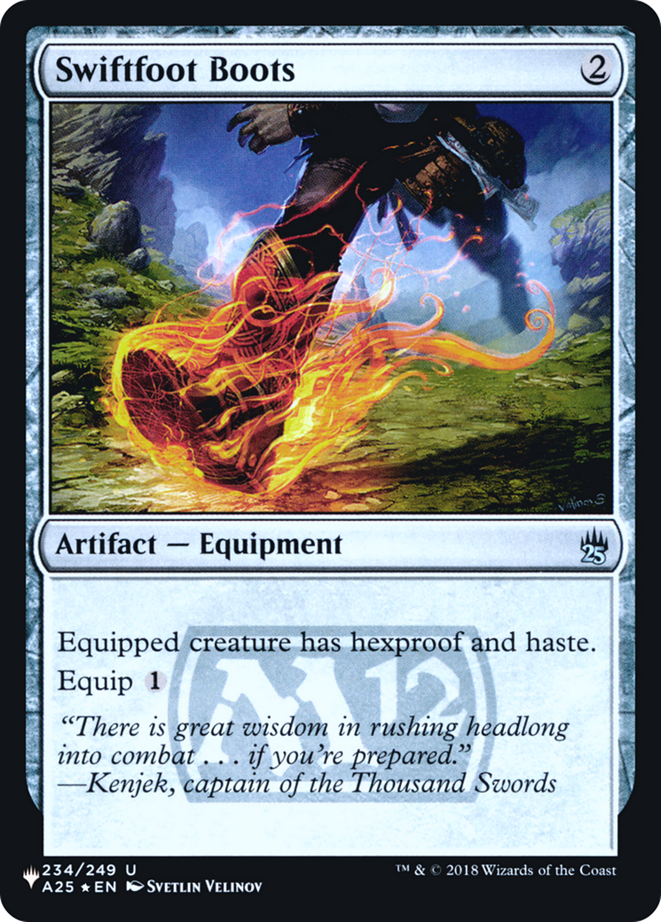 Swiftfoot Boots (PLST-A25-234) [The List] Foil