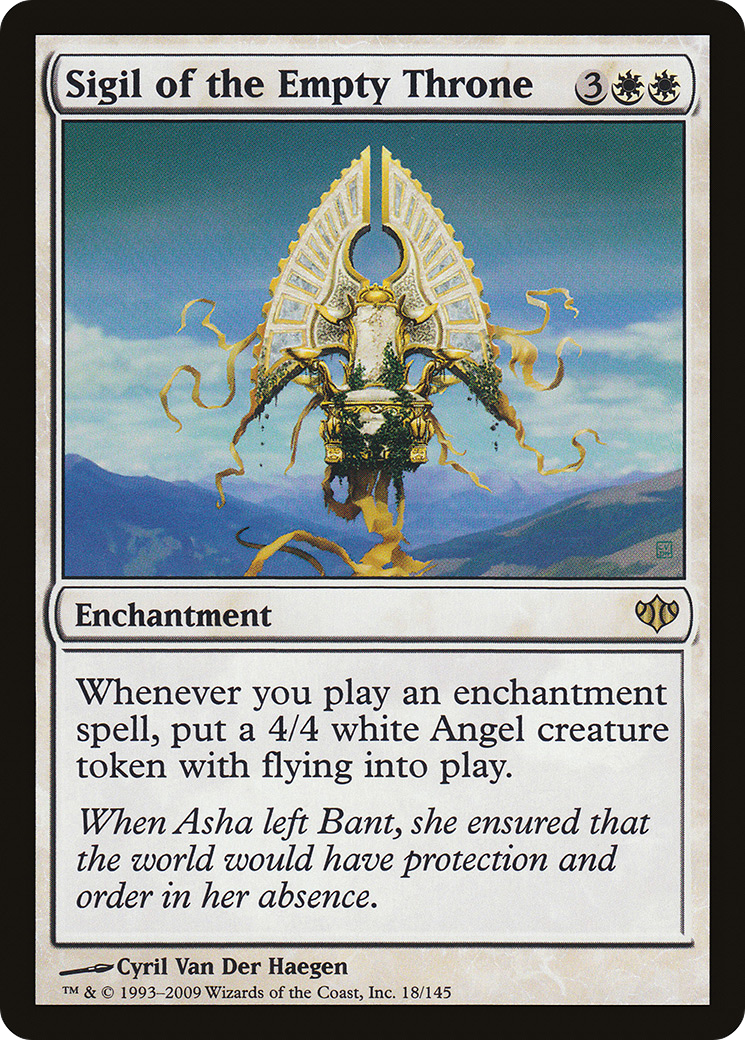 Sigil of the Empty Throne (CON-018) [Conflux] Foil
