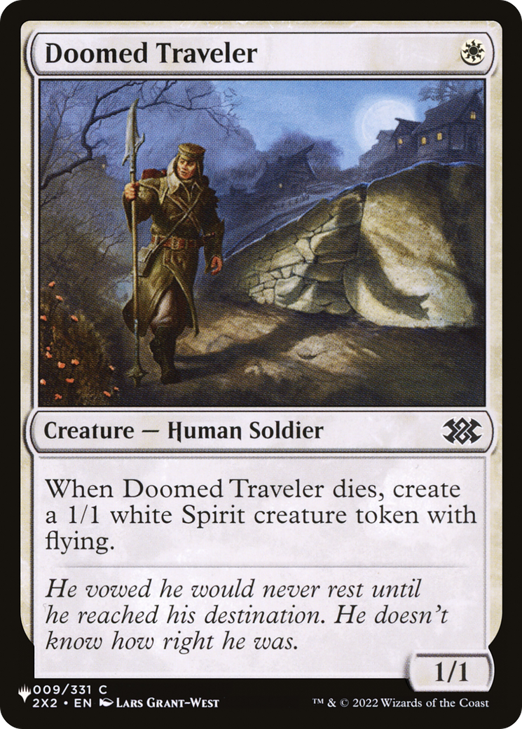 Doomed Traveler (LIST-2X2-9) [The List]