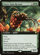 Sweet-Gum Recluse (CMR-685) [Commander Legends]: (Extended Art) Foil