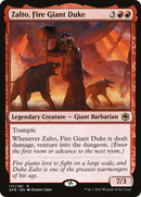 Zalto, Fire Giant Duke (AFR-171) [Adventures in the Forgotten Realms] Foil
