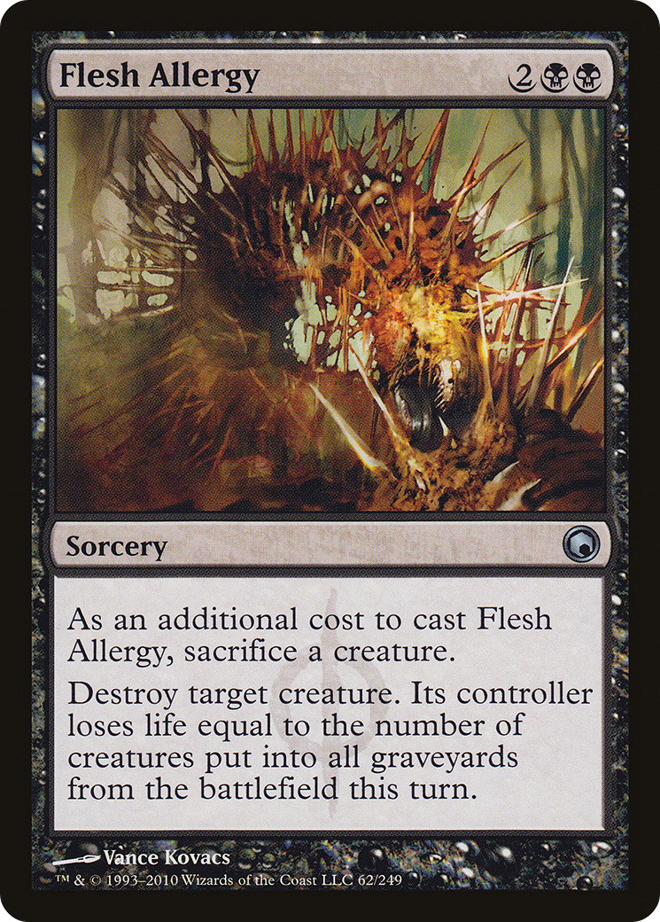 Flesh Allergy (SOM-062) [Scars of Mirrodin]