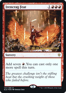 Irencrag Feat (PRE-127S) [Throne of Eldraine Promos] Foil