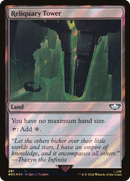 Reliquary Tower (Surge Foil) (40K-291) [Warhammer 40,000 Commander] Foil