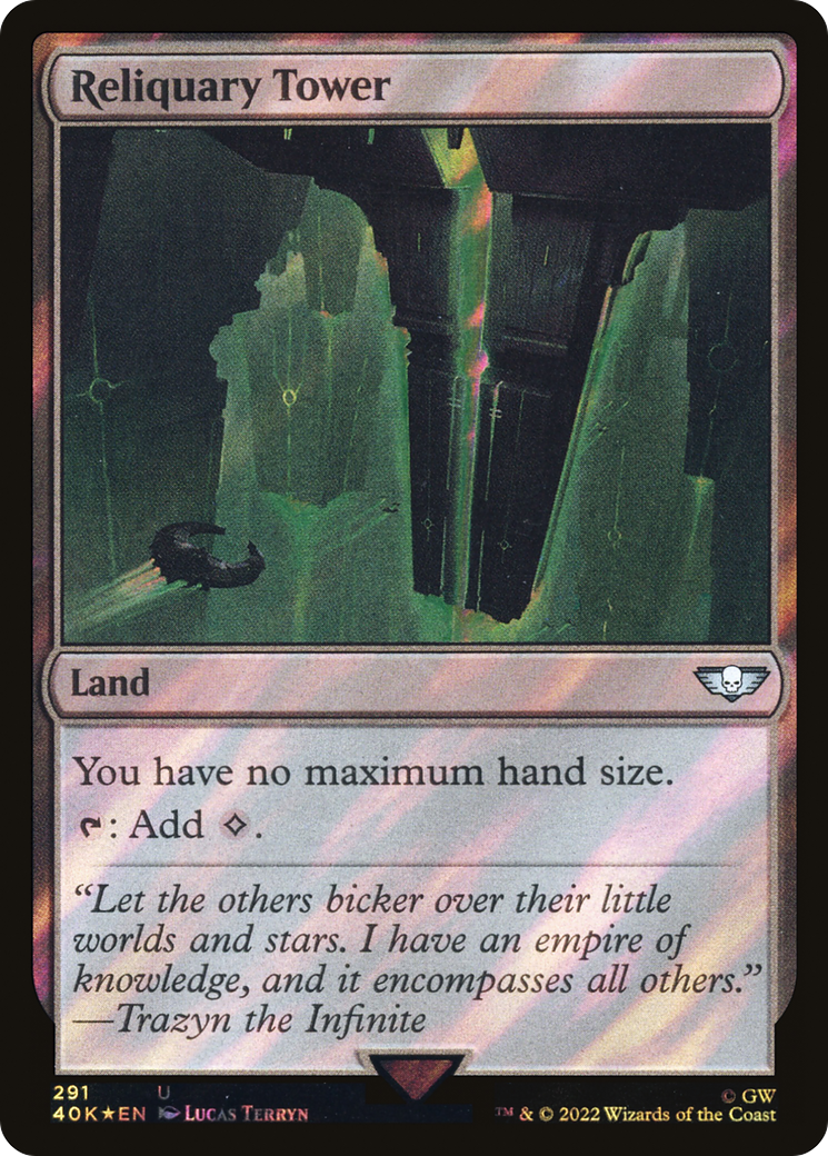 Reliquary Tower (40K-291★) [Warhammer 40,000 Commander] Foil