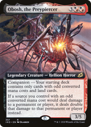 Obosh, the Preypiercer (IKO-357) [Ikoria: Lair of Behemoths]: (companion, Extended Art)