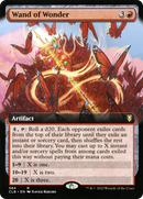 Wand of Wonder (CLB-584) [Commander Legends: Battle for Baldur's Gate]: (Extended Art) Foil