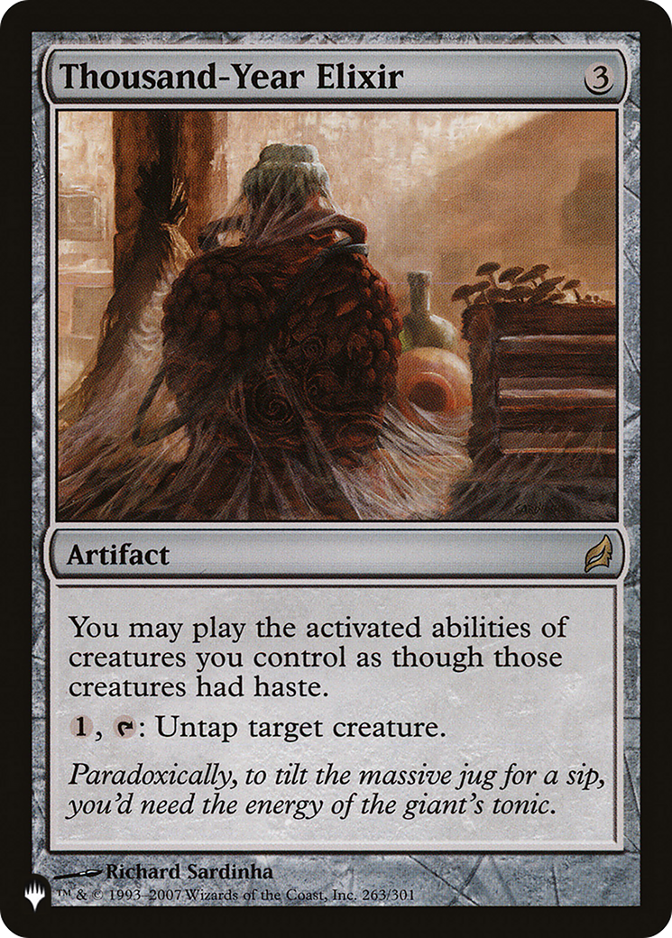 Thousand-Year Elixir (LIST-LRW-263) [The List]