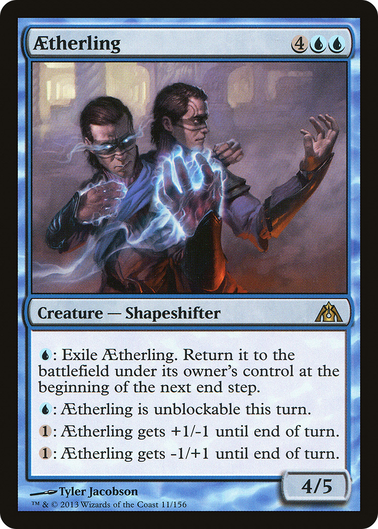 Aetherling (DGM-011) [Dragon's Maze] Foil