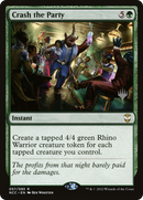 Crash the Party (PPSNC-057) [Promo Pack: New Capenna Commander Promos] Foil