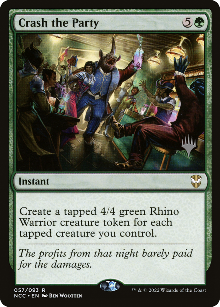 Crash the Party (PPSNC-057) [Promo Pack: New Capenna Commander Promos] Foil