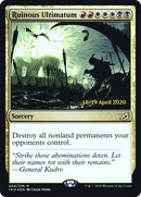 Ruinous Ultimatum (PRE-204S) [Ikoria: Lair of Behemoths Promos] Foil