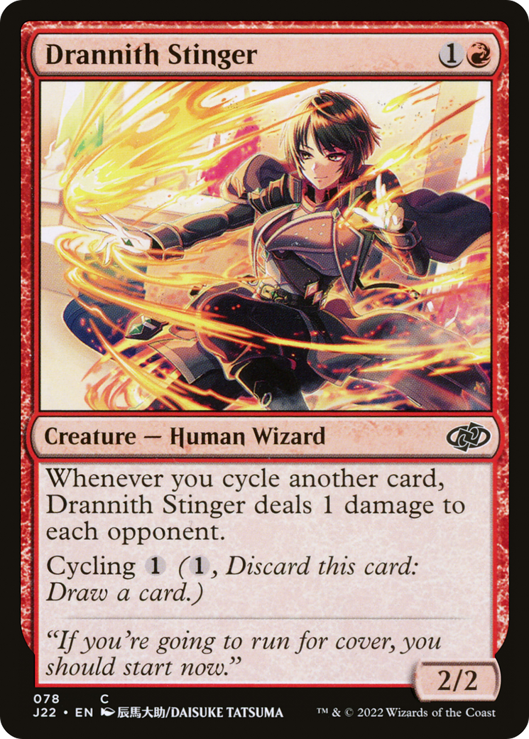 Drannith Stinger (J22-078) [Jumpstart 2022]