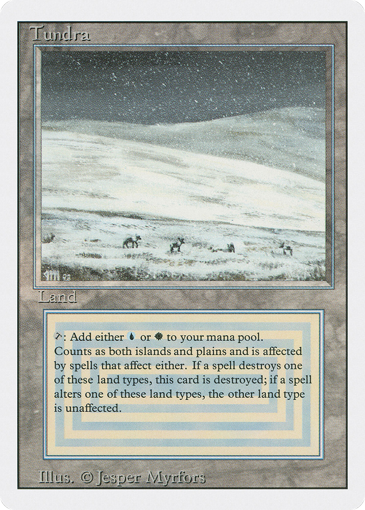 Tundra (3ED-289) [Revised Edition]