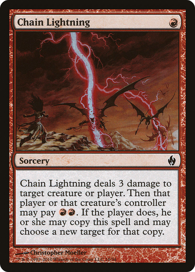 Chain Lightning (PD2-016) [Premium Deck Series: Fire and Lightning] Foil