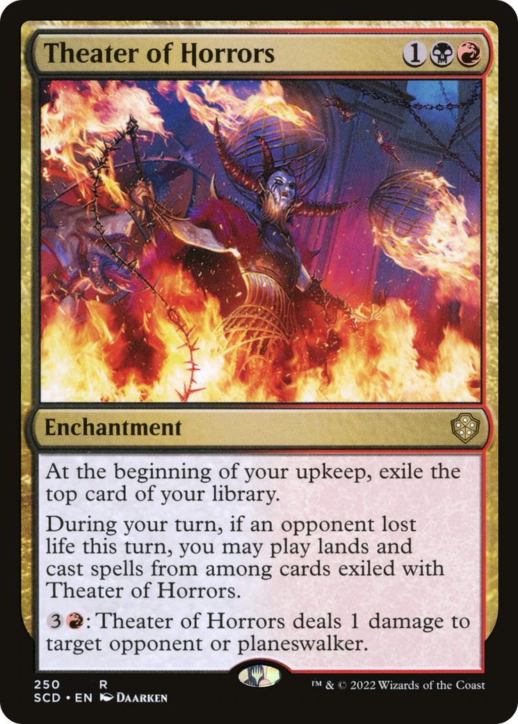 Theater of Horrors (SCD-250) [Starter Commander Decks]