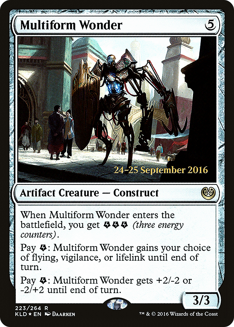 Multiform Wonder (PRE-223S) [Kaladesh Promos] Foil