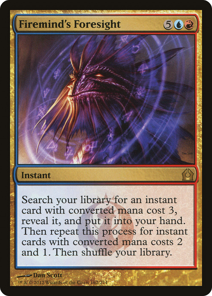 Firemind's Foresight (RTR-162) [Return to Ravnica]