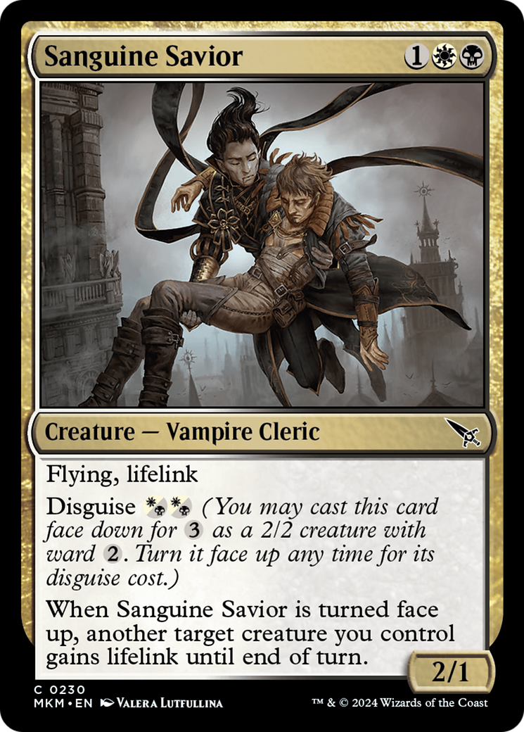 Sanguine Savior (MKM-230) [Murders at Karlov Manor] Foil
