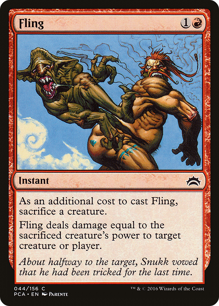 Fling (PCA-044) [Planechase Anthology]