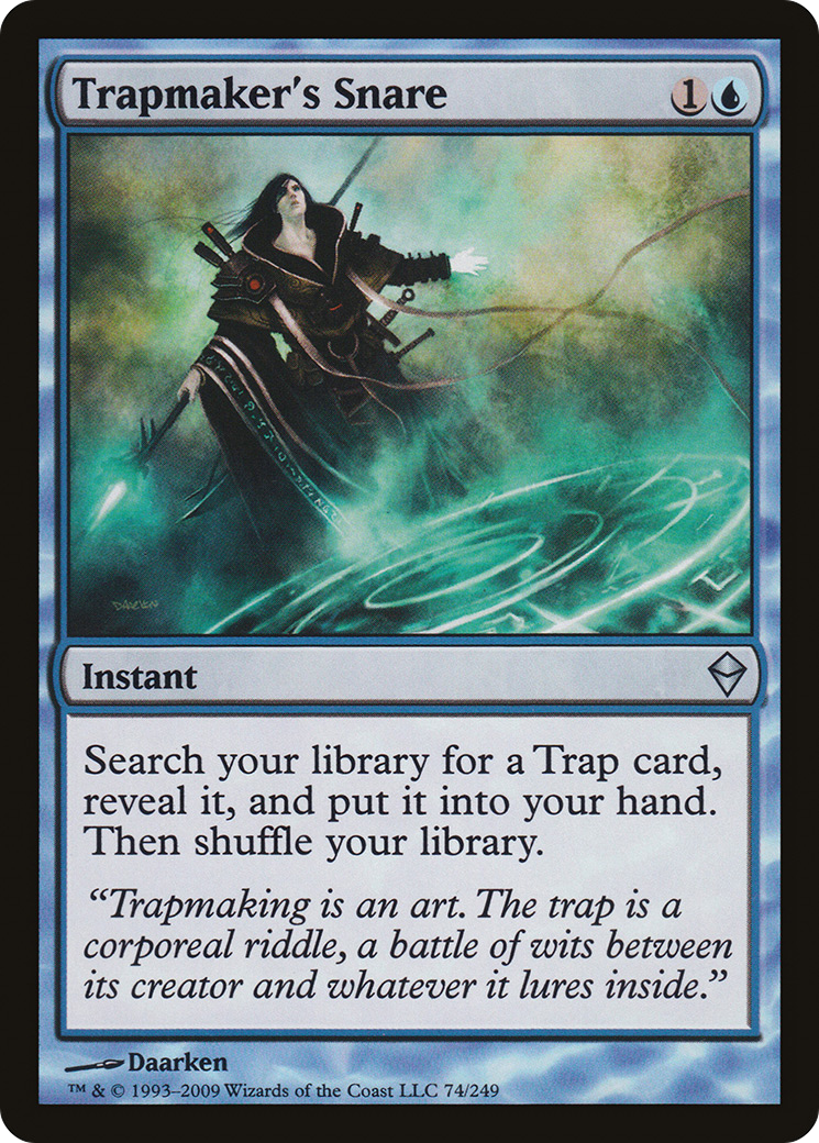 Trapmaker's Snare (ZEN-074) [Zendikar] Foil