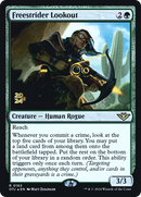 Freestrider Lookout (PRE-163S) [Outlaws of Thunder Junction Promos] Foil